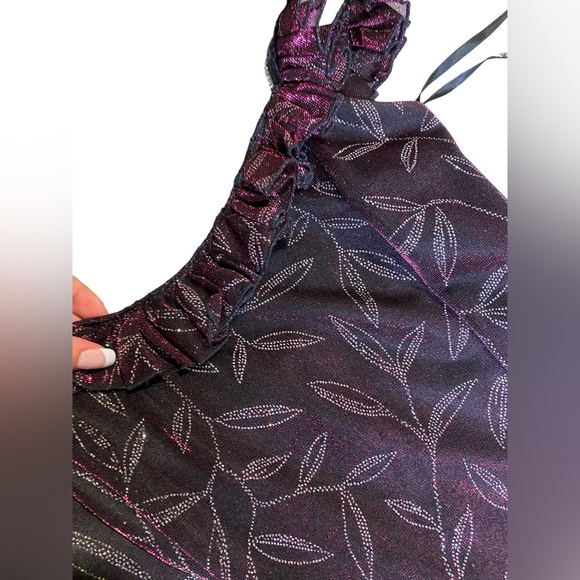 ALTERED- Jessie McClintok Guinne Sax Body con Dress - Picture 3 of 7